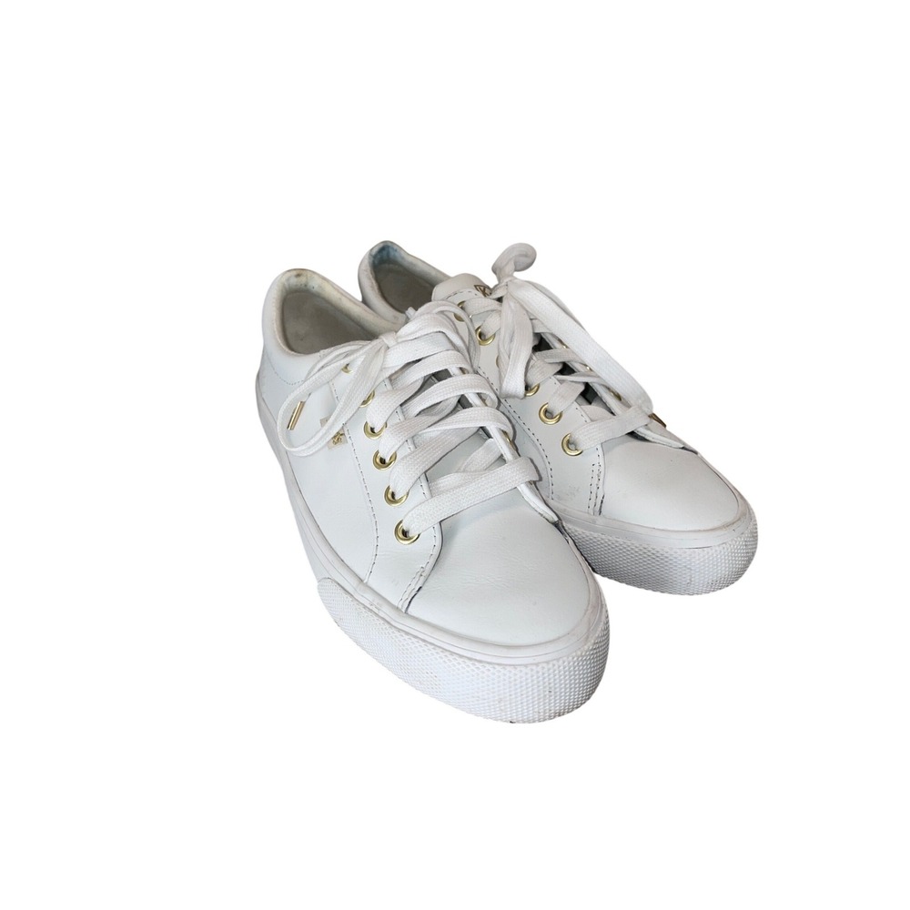 Keds Jump Kick Leather White‎ Sneakers Womens Size 7 WH63681 Low Top Shoes